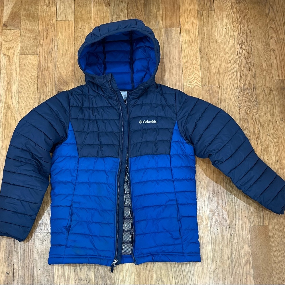 Columbia Kids Puffer Jacket - Blue and Black